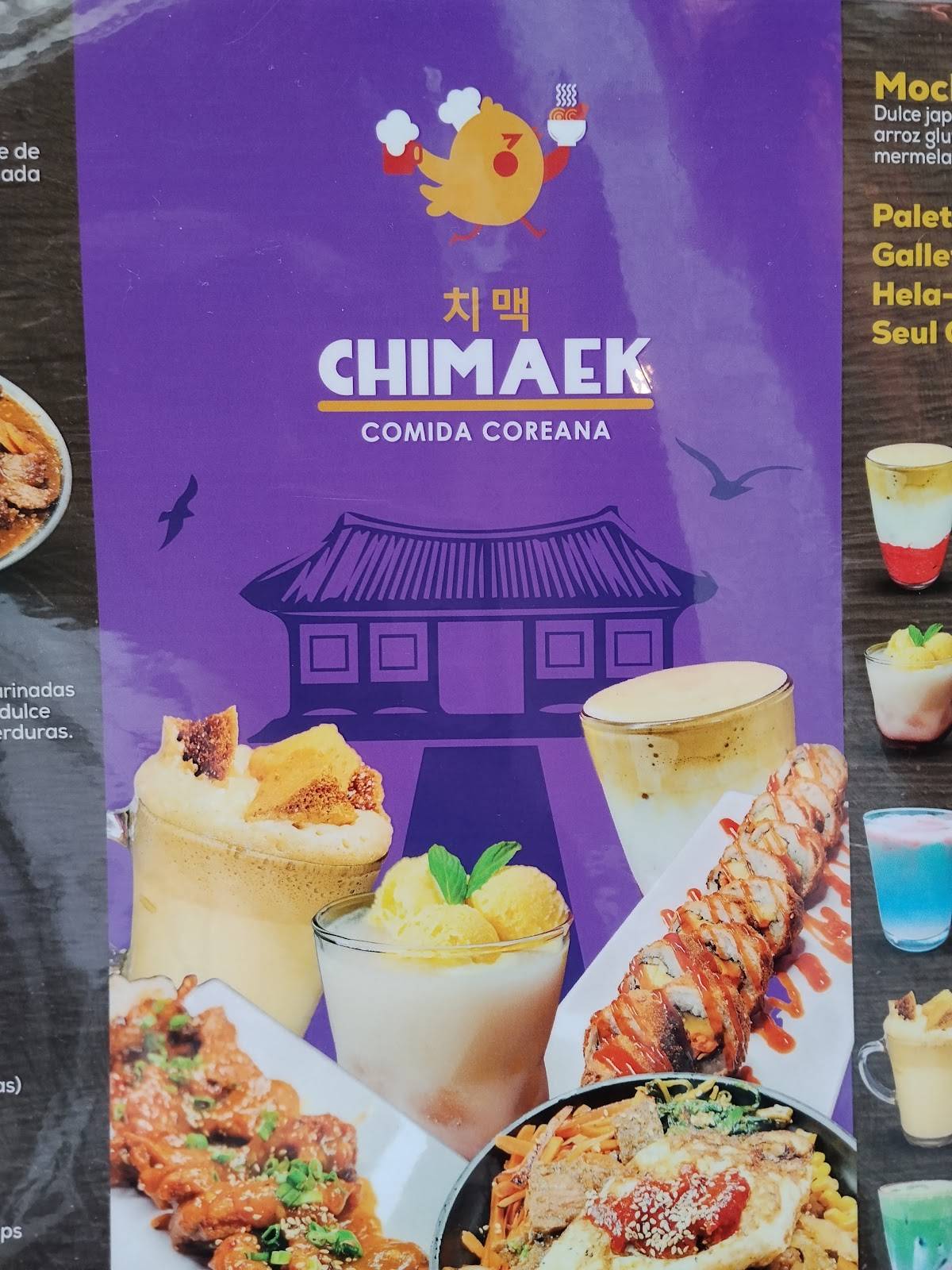CHIMAEK меню