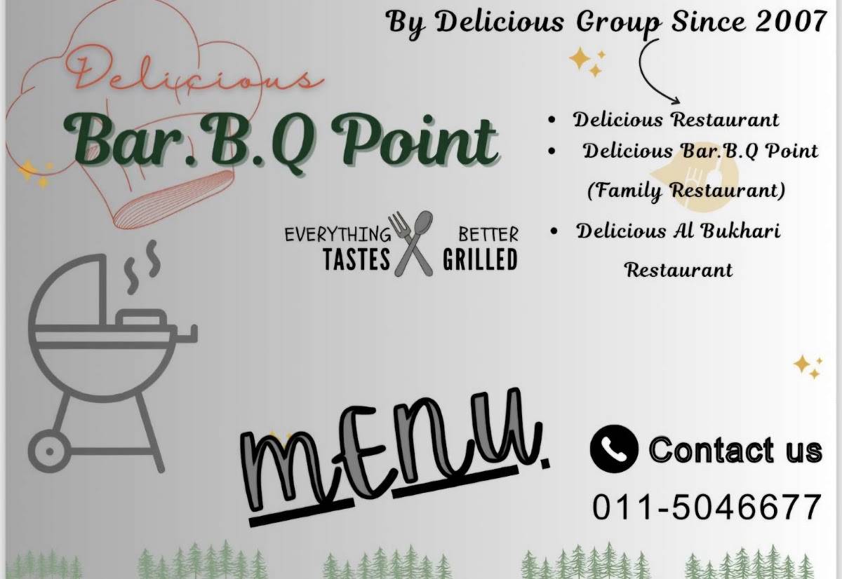 Delicious Bar.B.Q Point меню