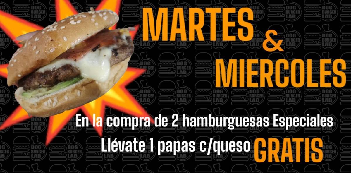 Dog Burger Lab меню