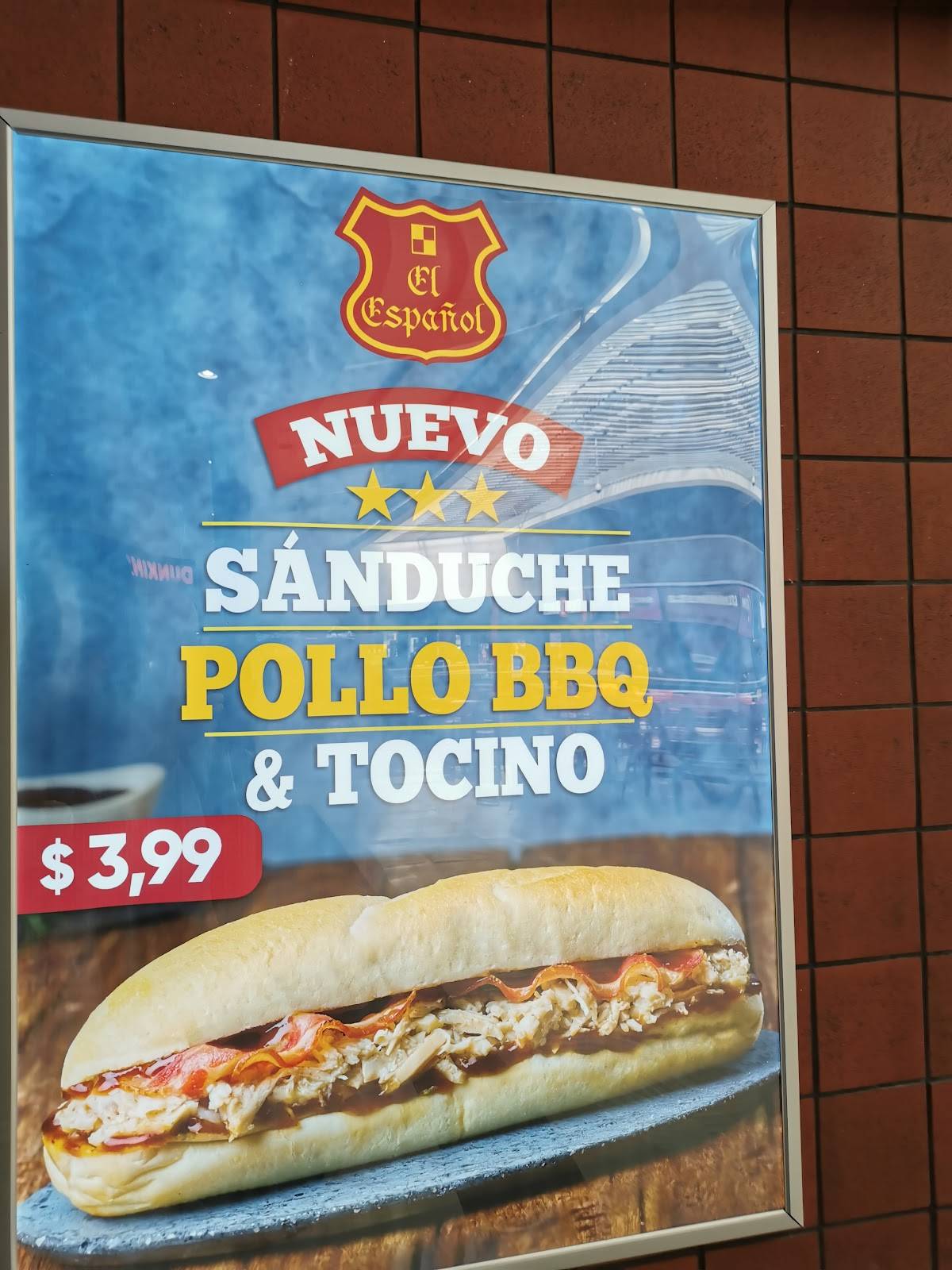 El Español меню
