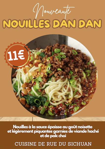 Food truck asiatique Cookooling меню