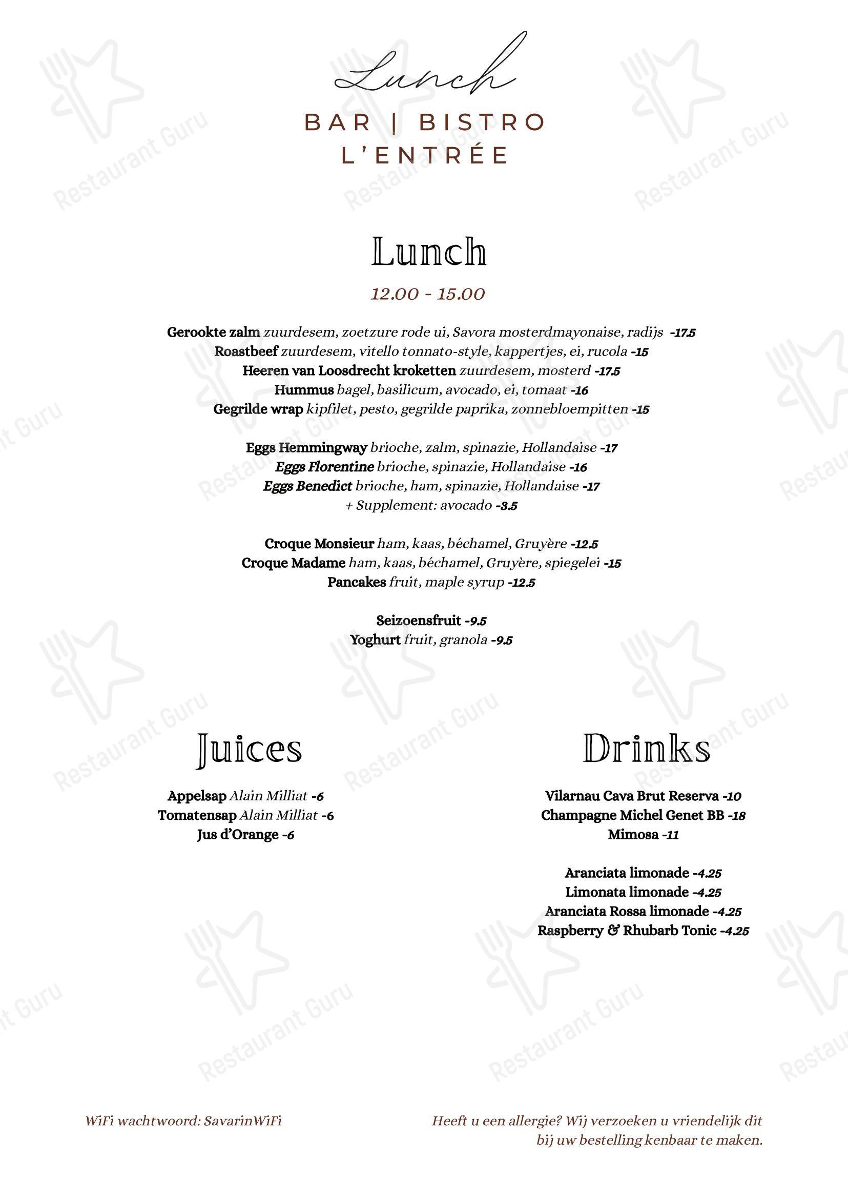 Детское ресторана Restaurant, Hotel & Spa Savarin