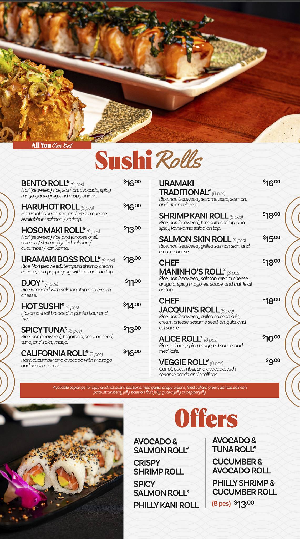 Kingdom Sushi меню