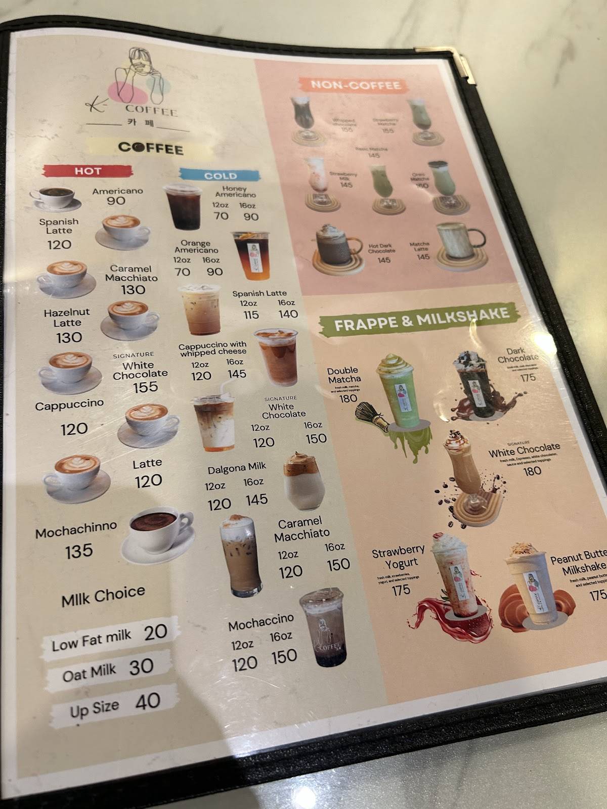 Korean Foodie Sta. Rosa меню