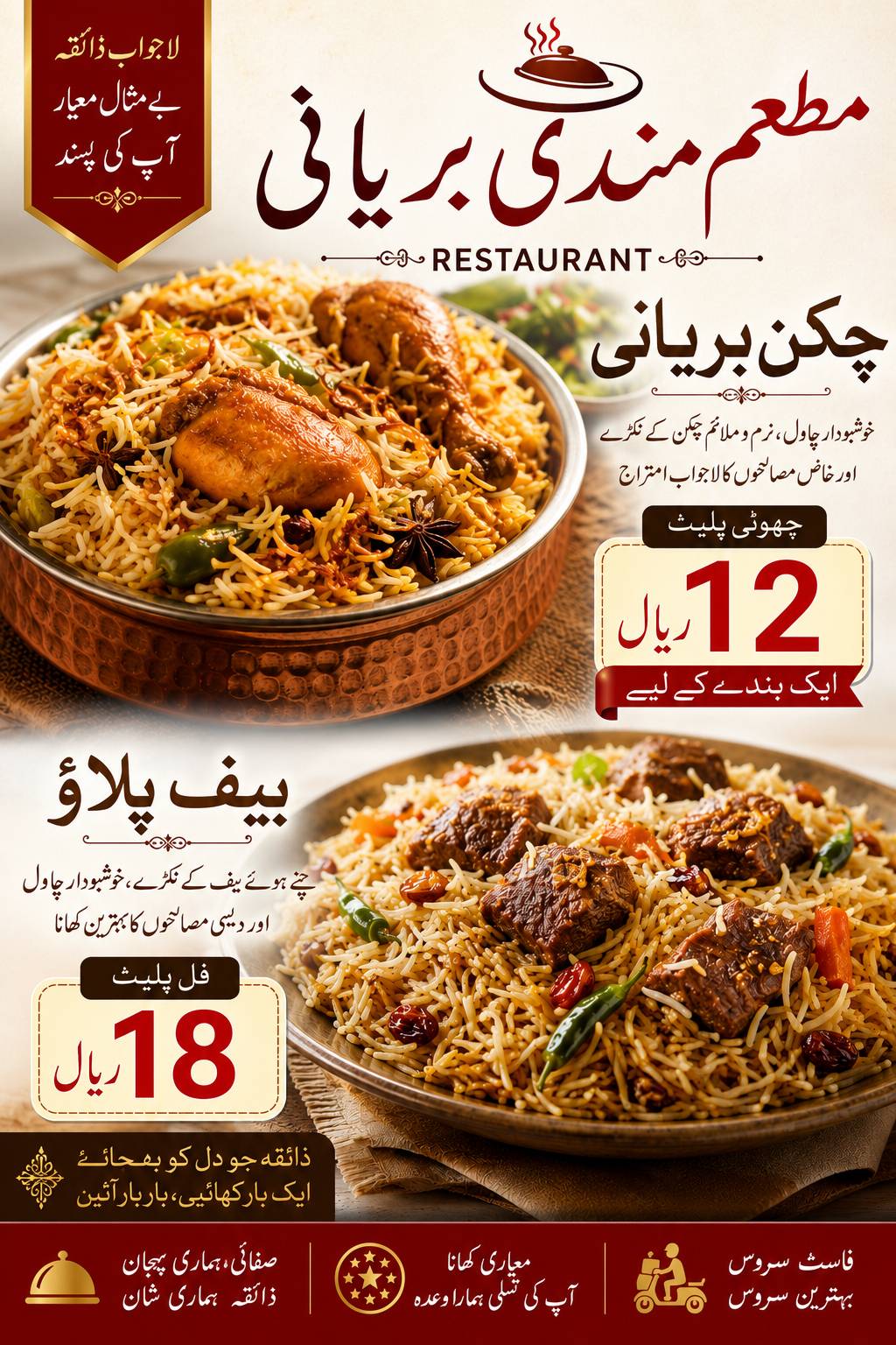 Mandi Biryani Restaurant меню