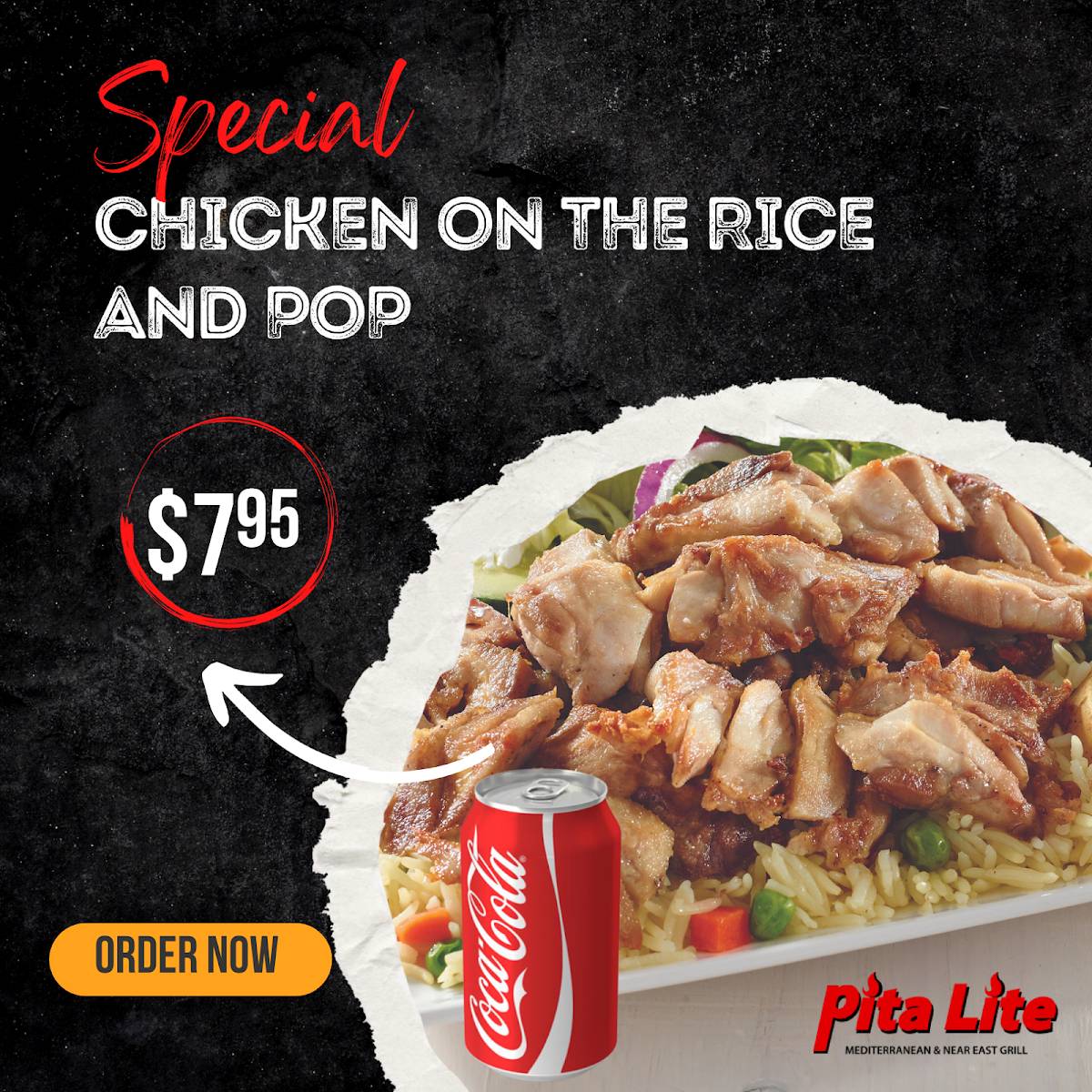 Pita lite Shawarma меню