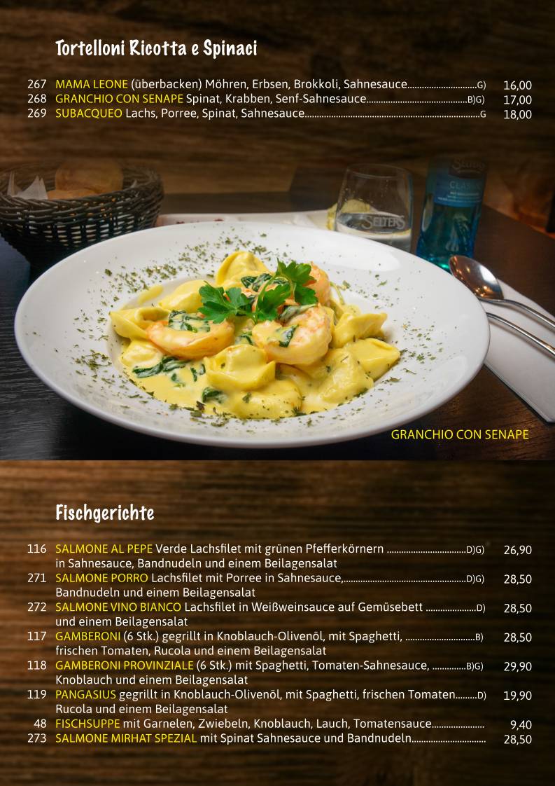 Mediterran меню