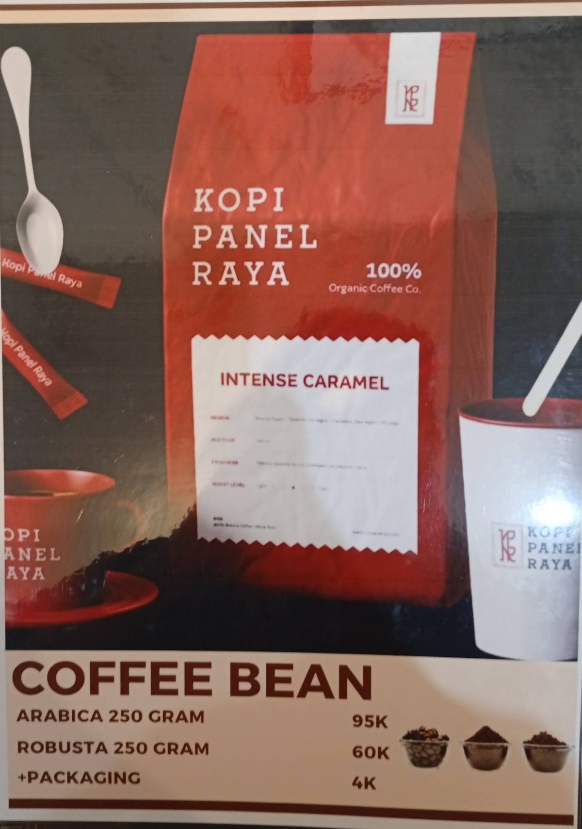 Rumah Makan & Kopi Panel Raya меню