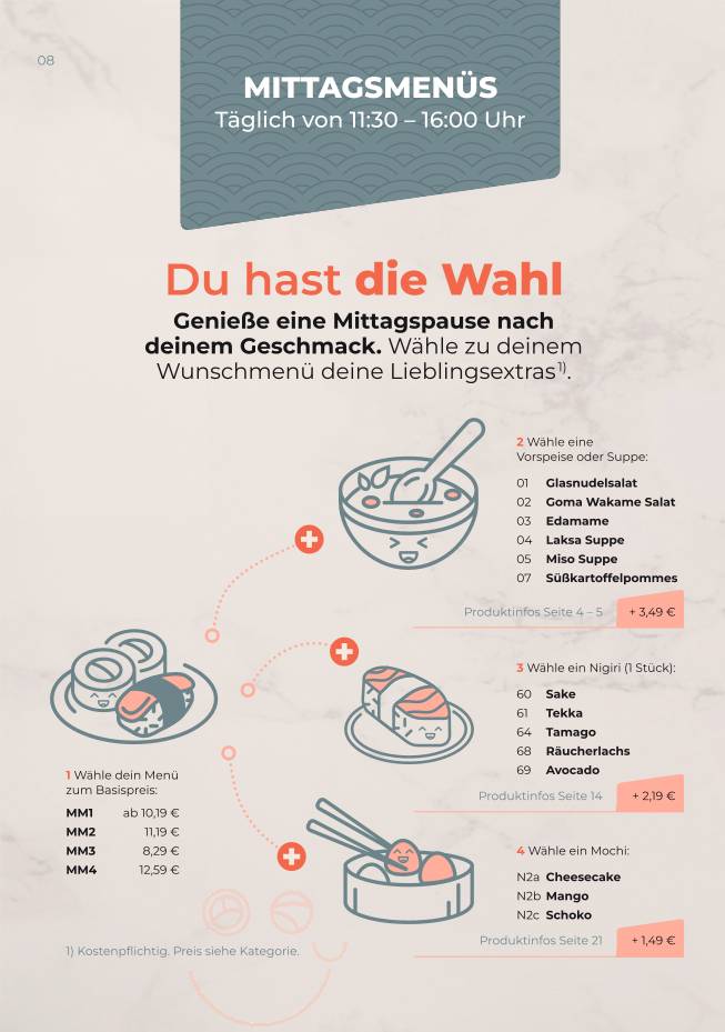 SUSHIFREUNDE Rostock меню