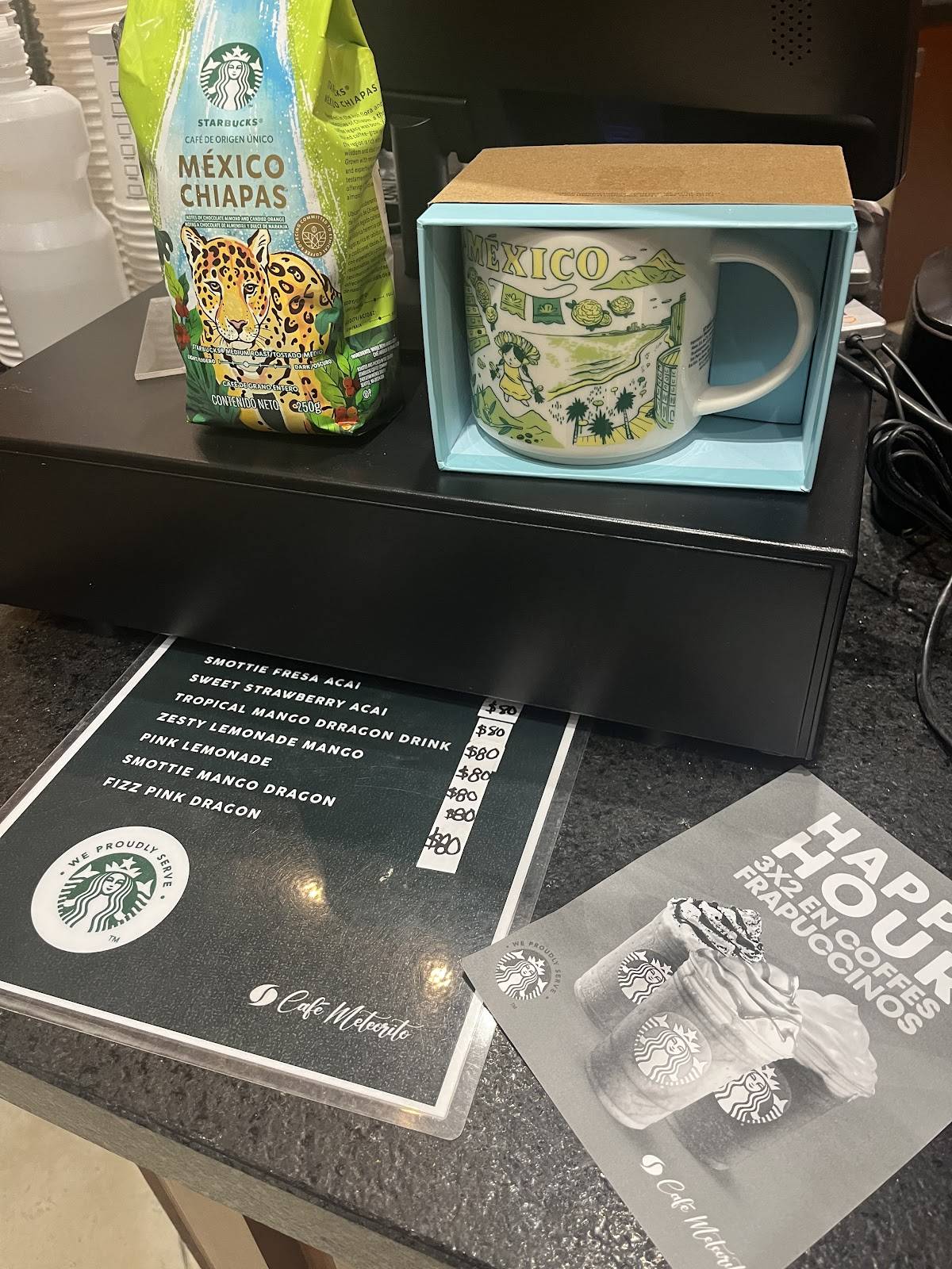 Coffee bar Meteorito - We Proudly Serve Starbucks меню
