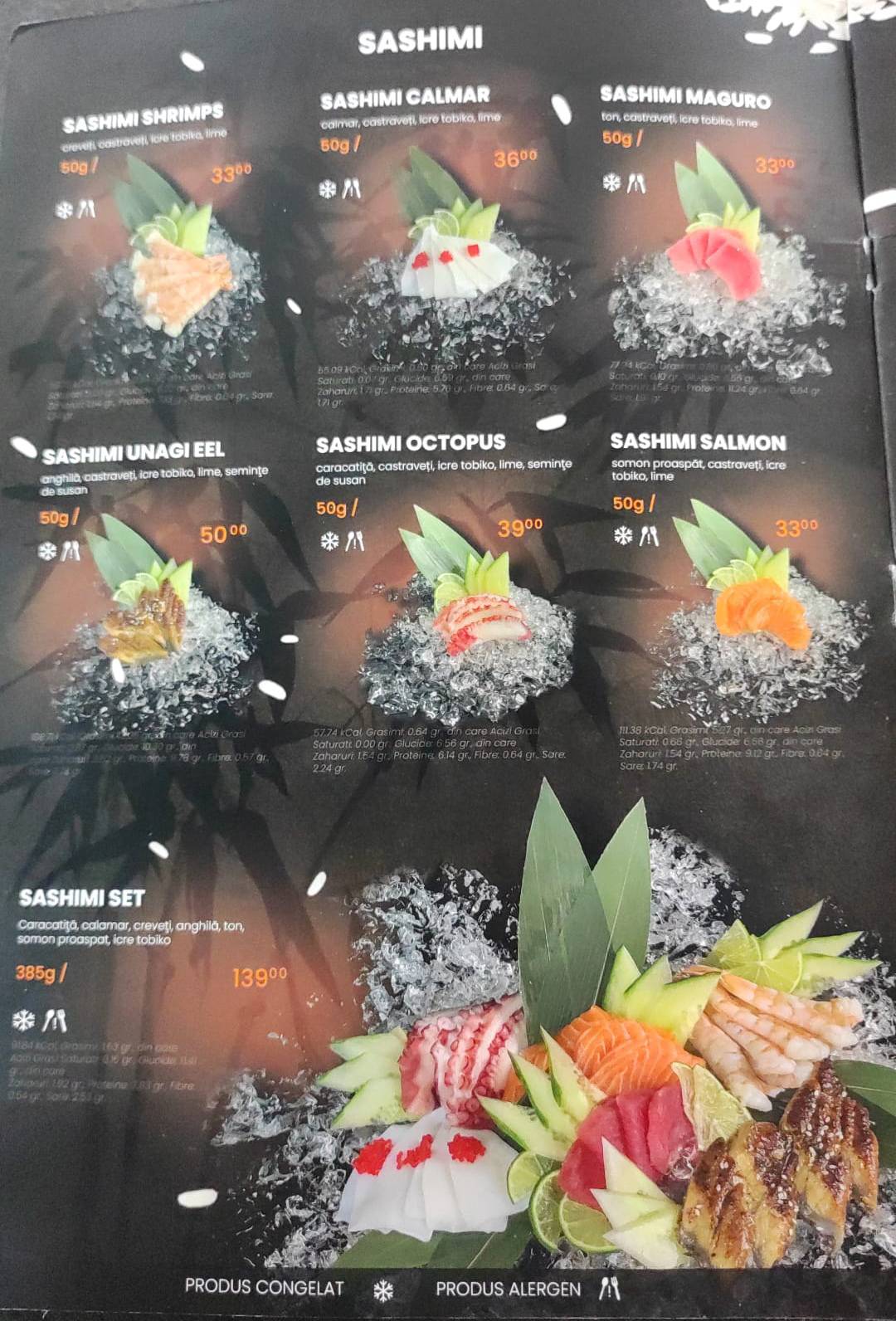 Sumeshi меню