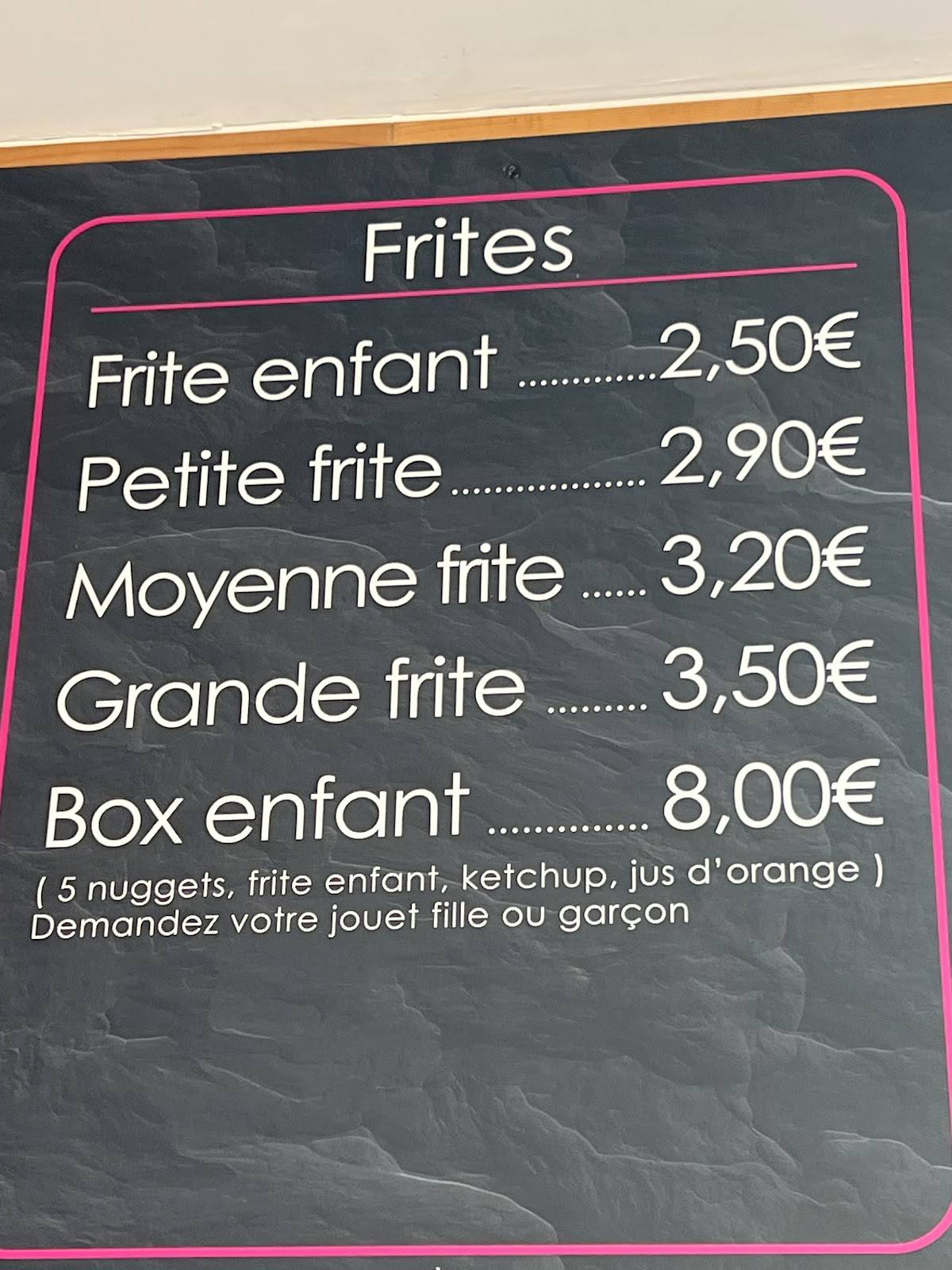 AT-Snack Theux меню