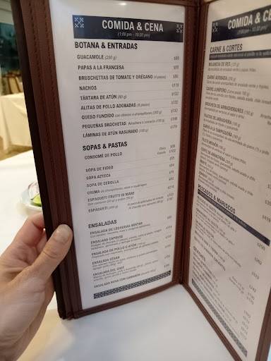 Restaurante Capistrano меню