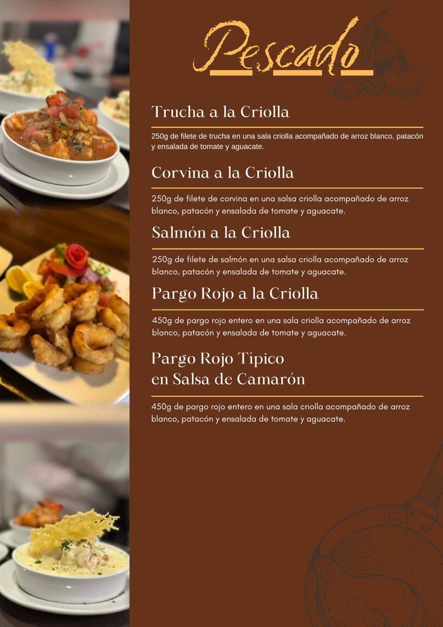 Restaurante Más Rico меню