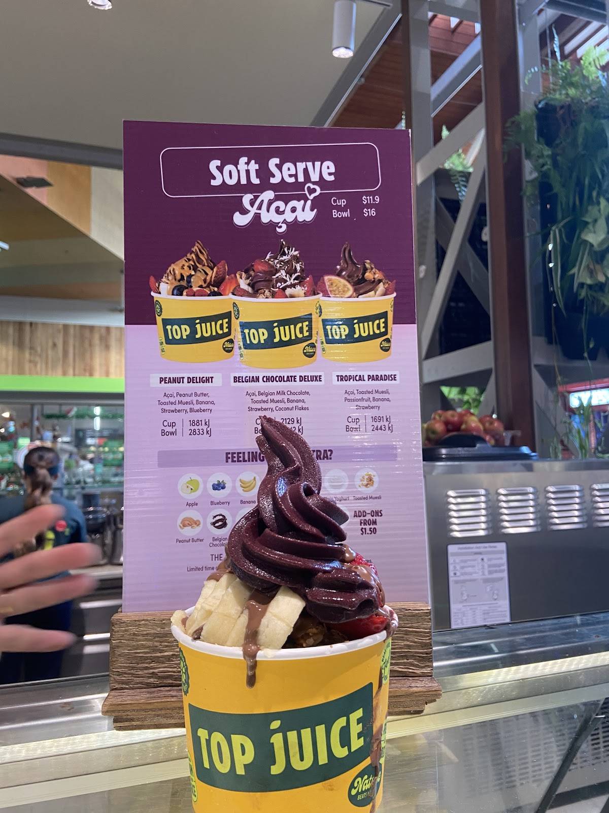 Top Juice Rouse Hill меню
