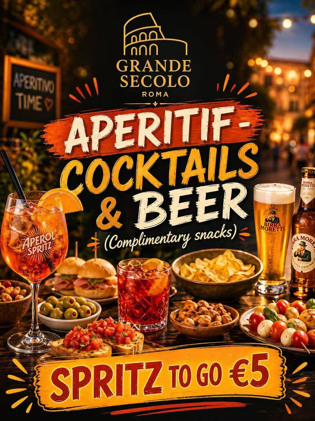 Ristorante Pizzeria Grande Secolo меню
