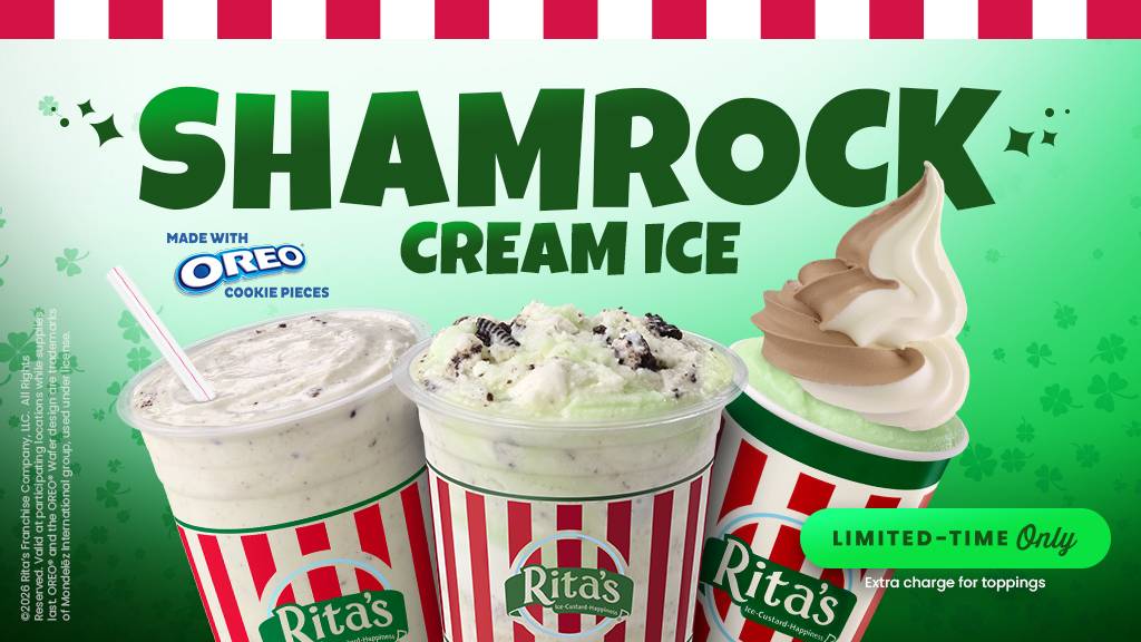 Rita's Italian Ice & Frozen Custard меню