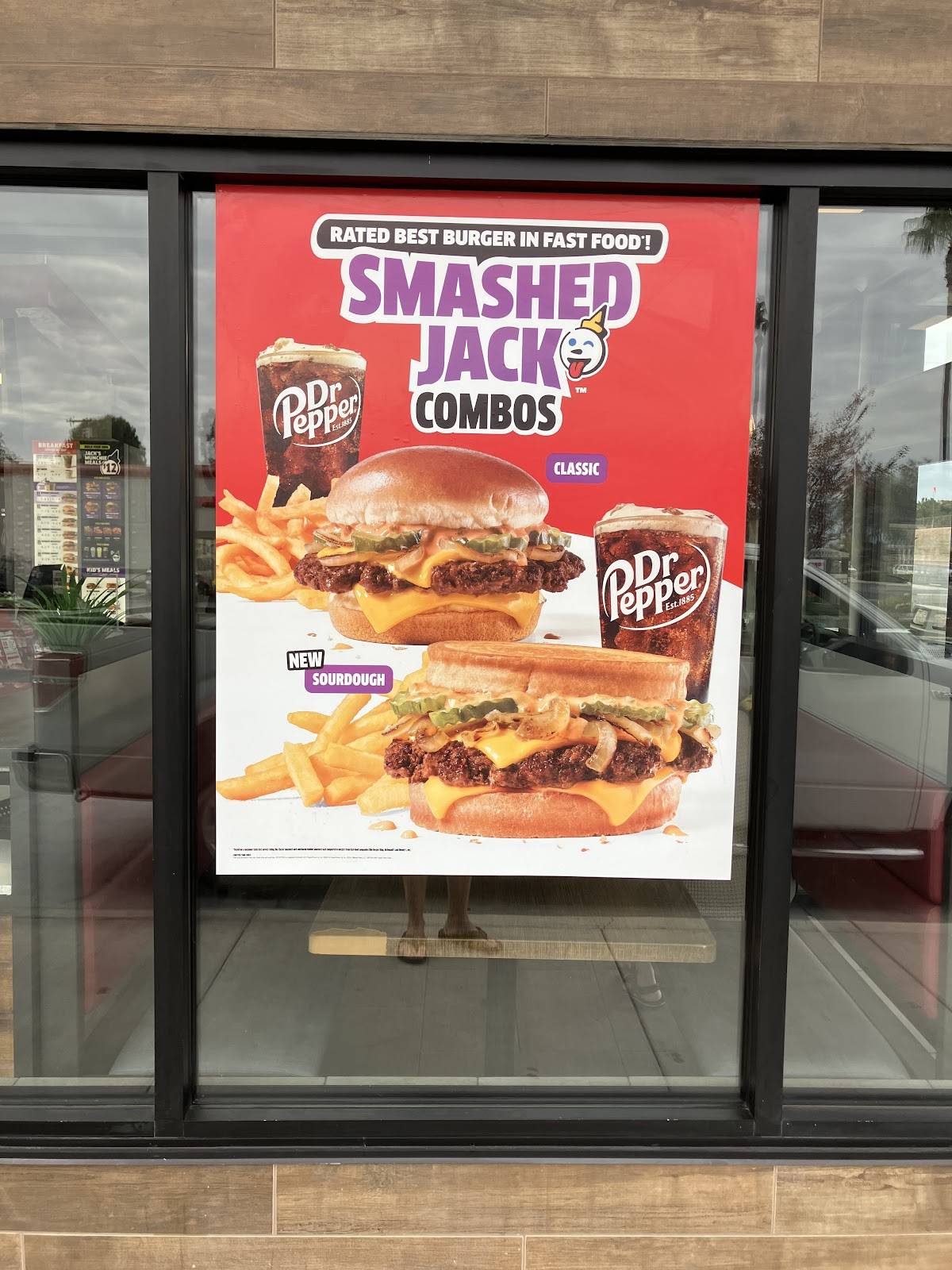 Jack in the Box меню