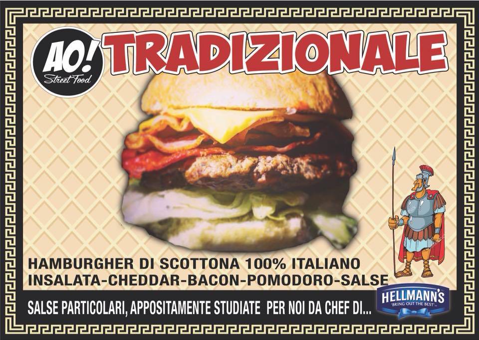 AO StreetFood Rome меню
