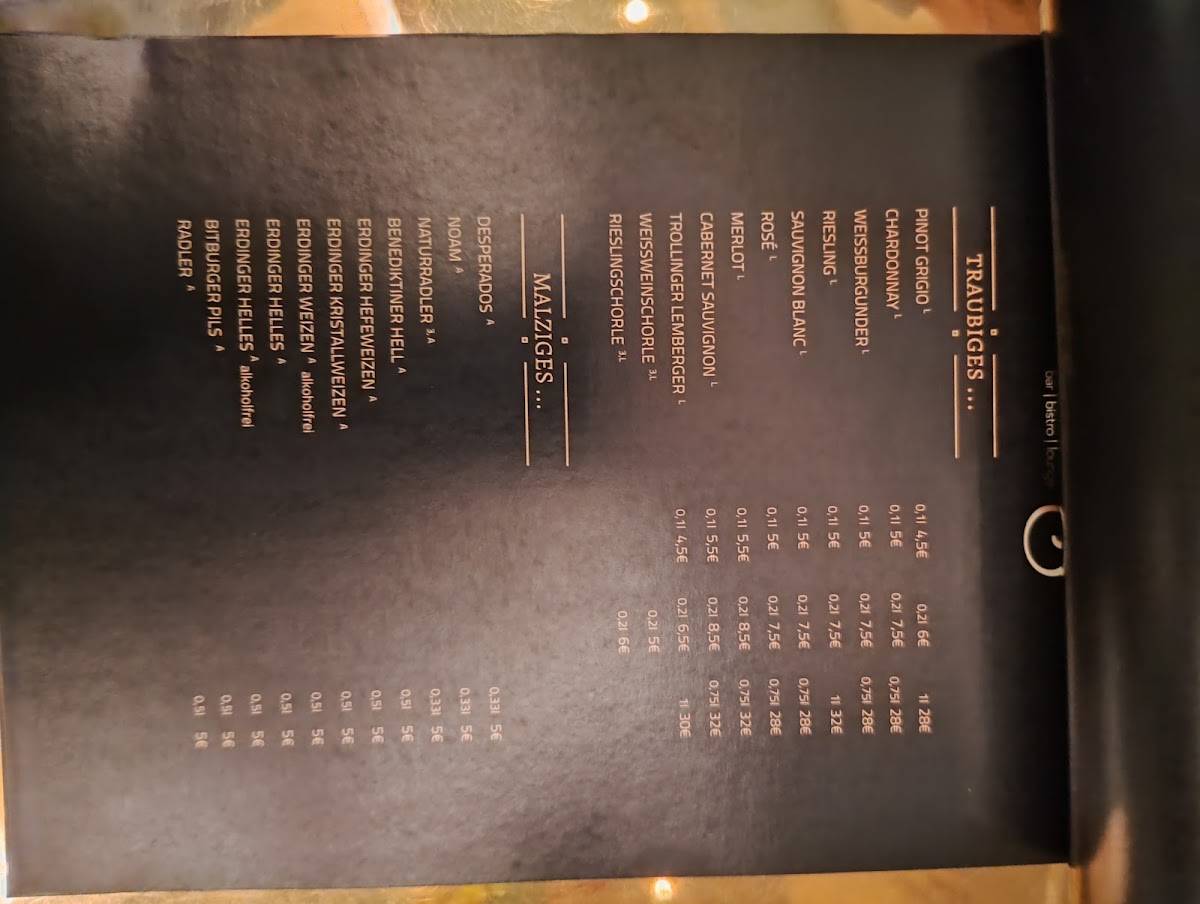 Ruben’s Bar Bistro Lounge меню