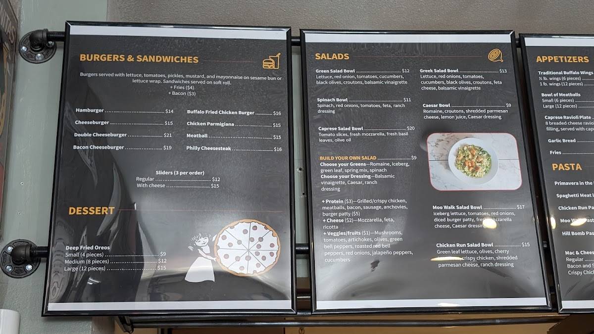 SF Hole In The Wall Pizza Riverside меню