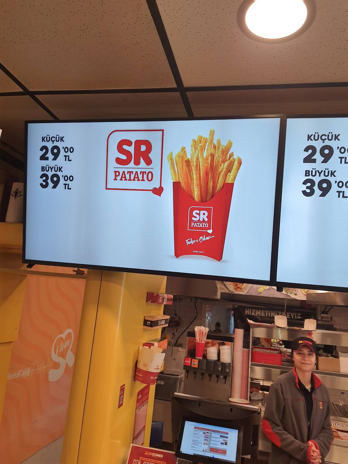 SR Döner меню