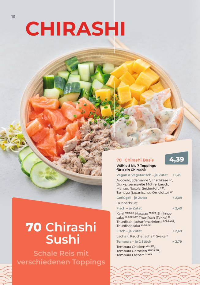 SUSHIFREUNDE Rostock меню