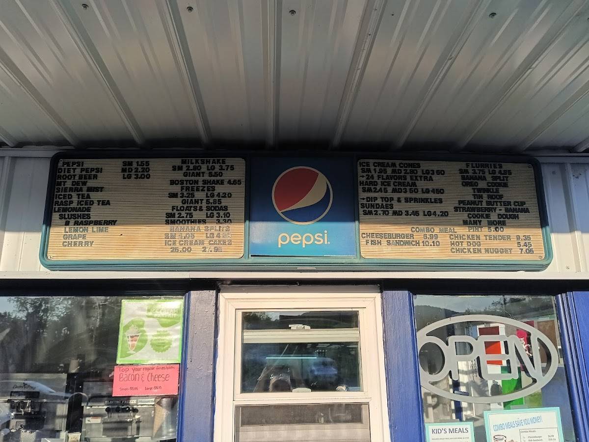 Smethport Drive In меню