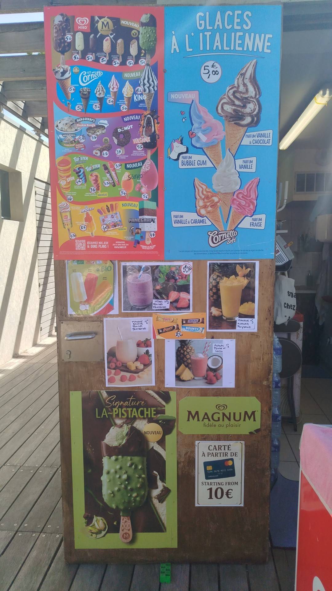 Snack Chez Caro меню