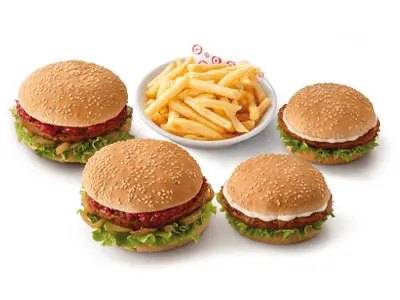 Wimpy Springbok меню
