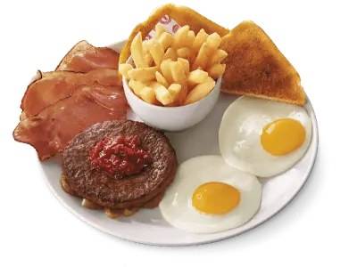 Wimpy Springbok меню