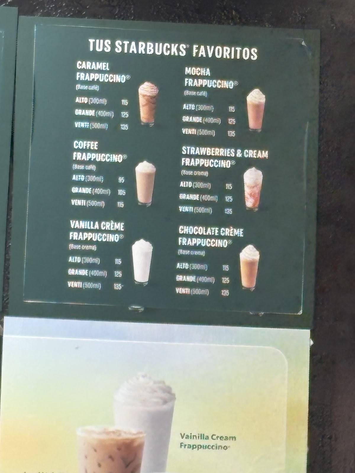 Coffee bar Meteorito - We Proudly Serve Starbucks меню