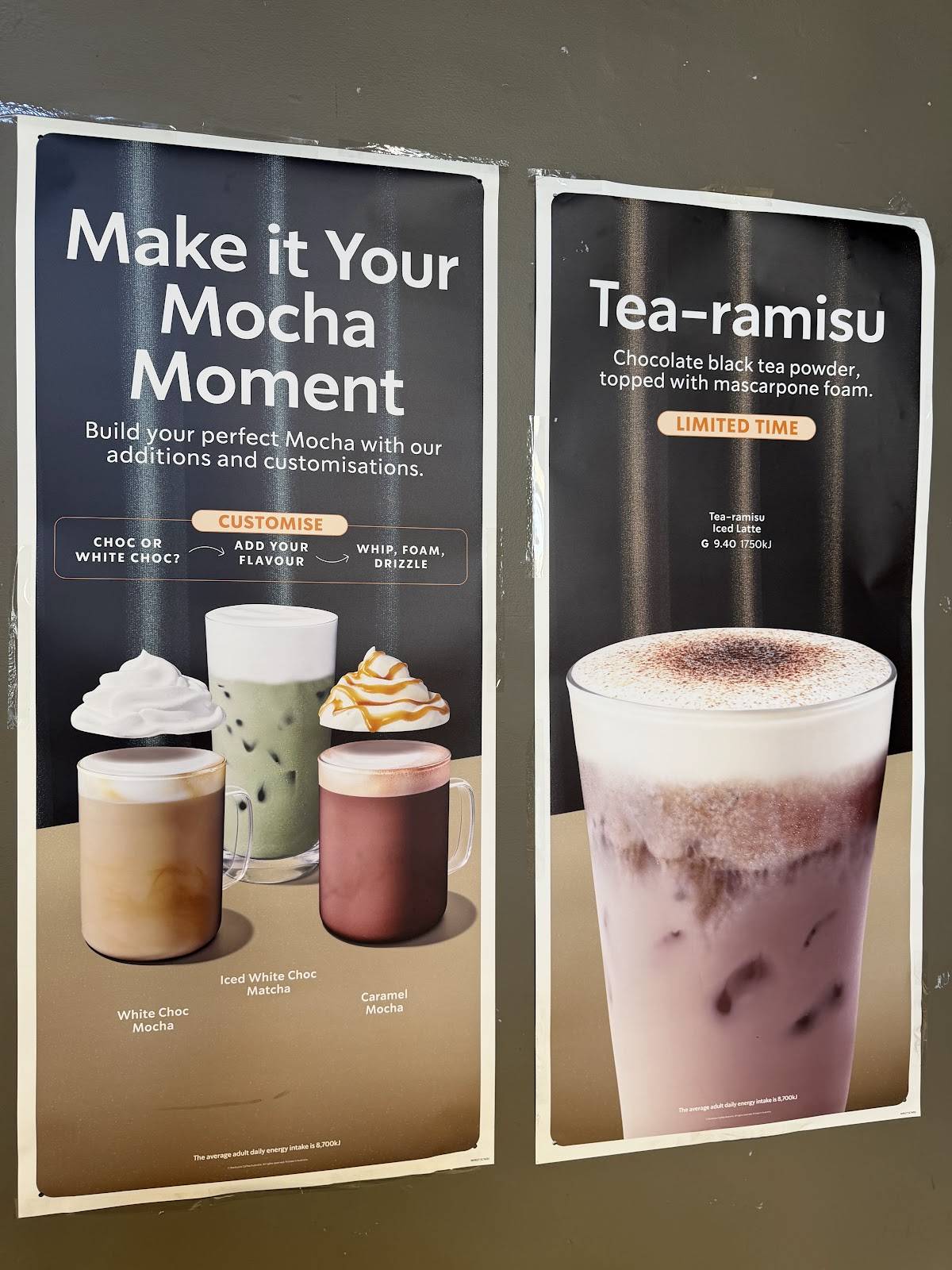 Starbucks The Rocks меню