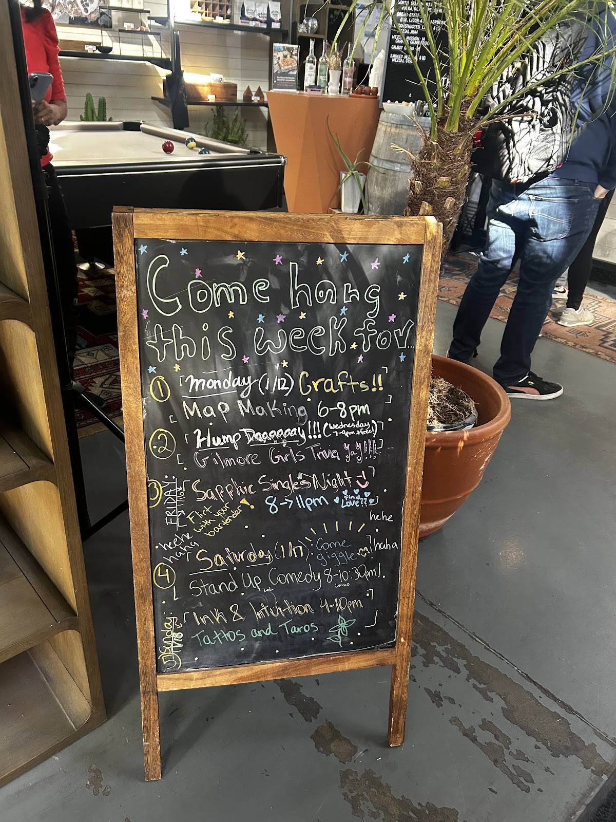 Stargazer Cocktails & Coffee меню