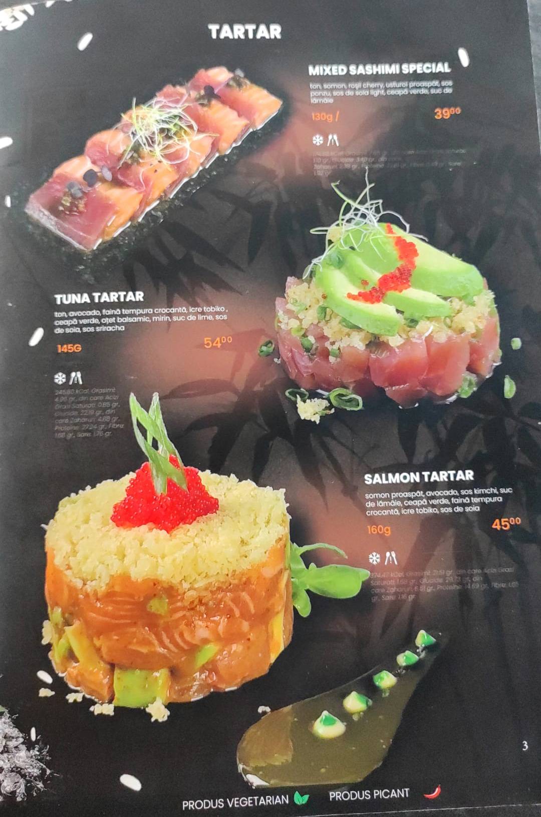 Sumeshi меню
