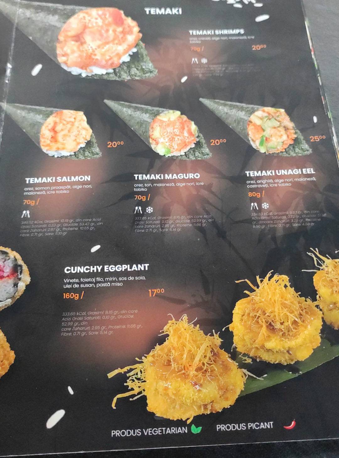 Sumeshi меню