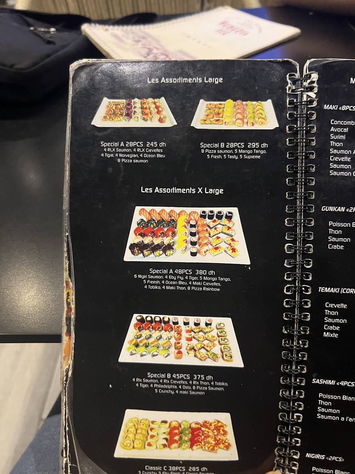Sushi Box меню
