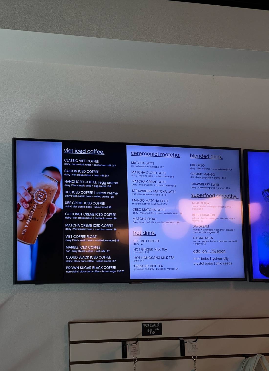 TRÀ Viet Coffee & Tea @ Southport Renton меню