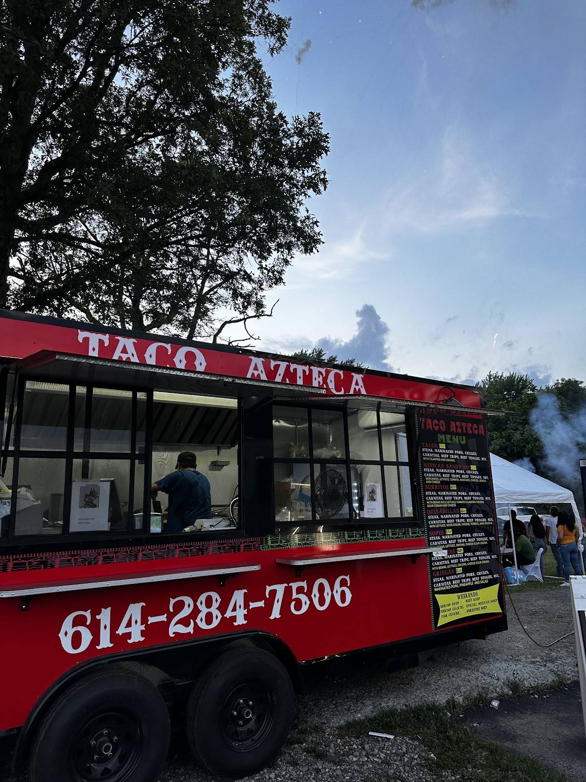 Taco Azteca меню
