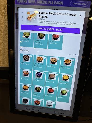 Taco Bell меню
