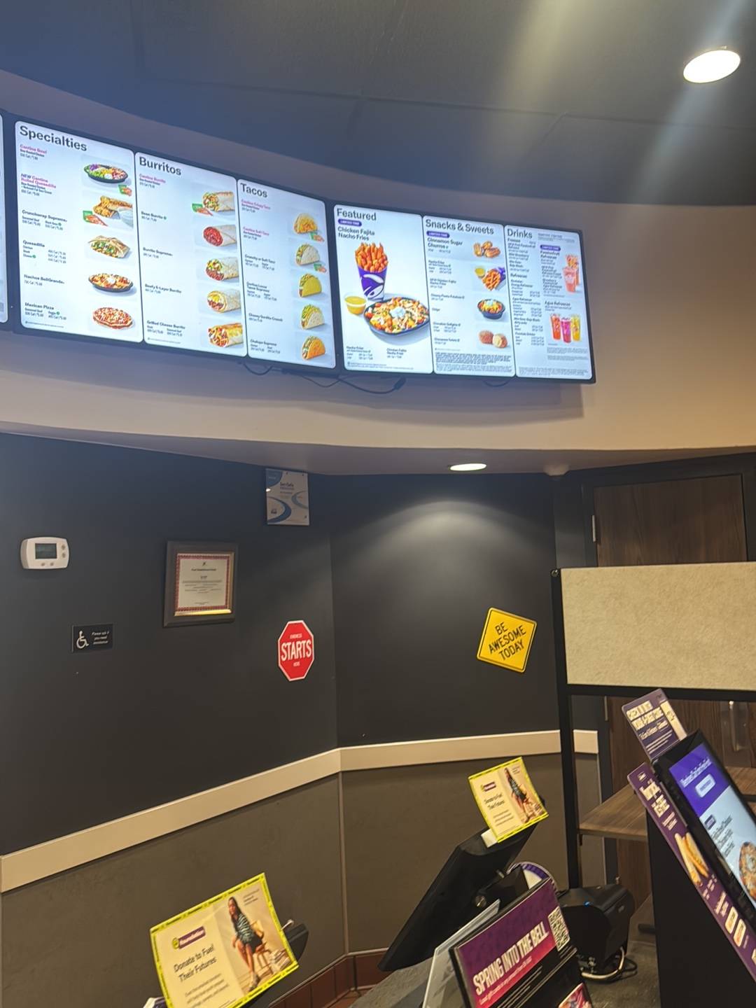 Taco Bell меню
