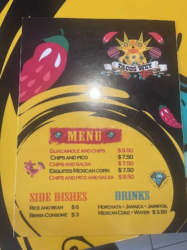 Tacos wey 561 меню