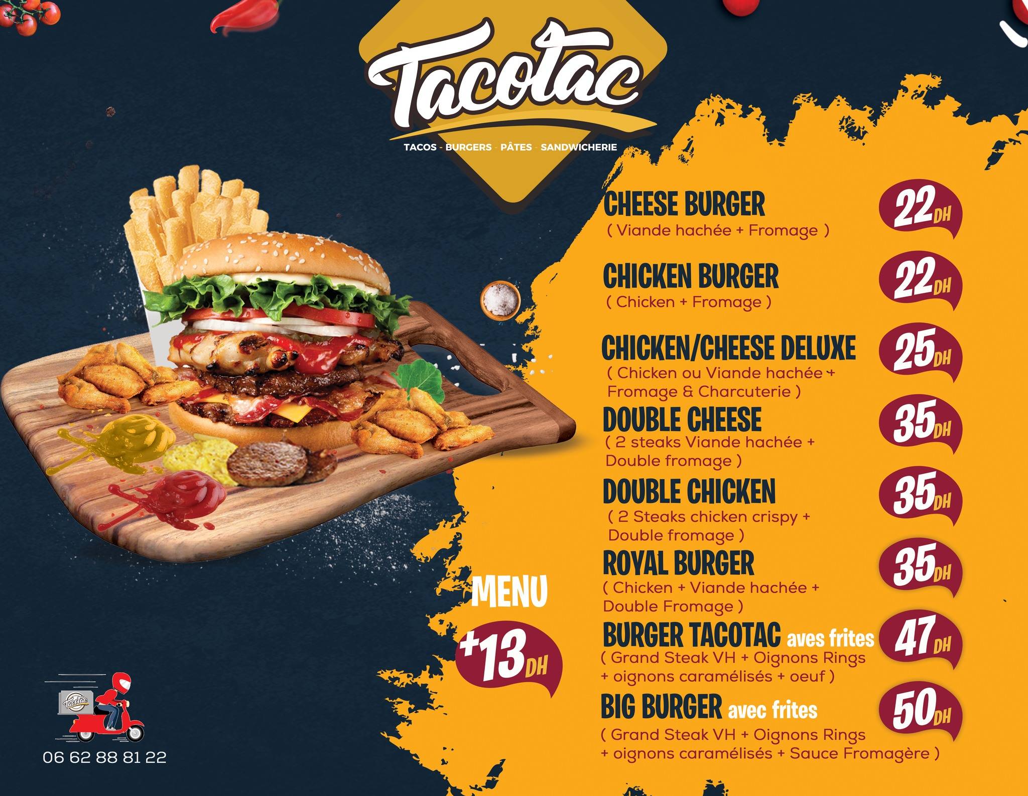 Tacotac меню