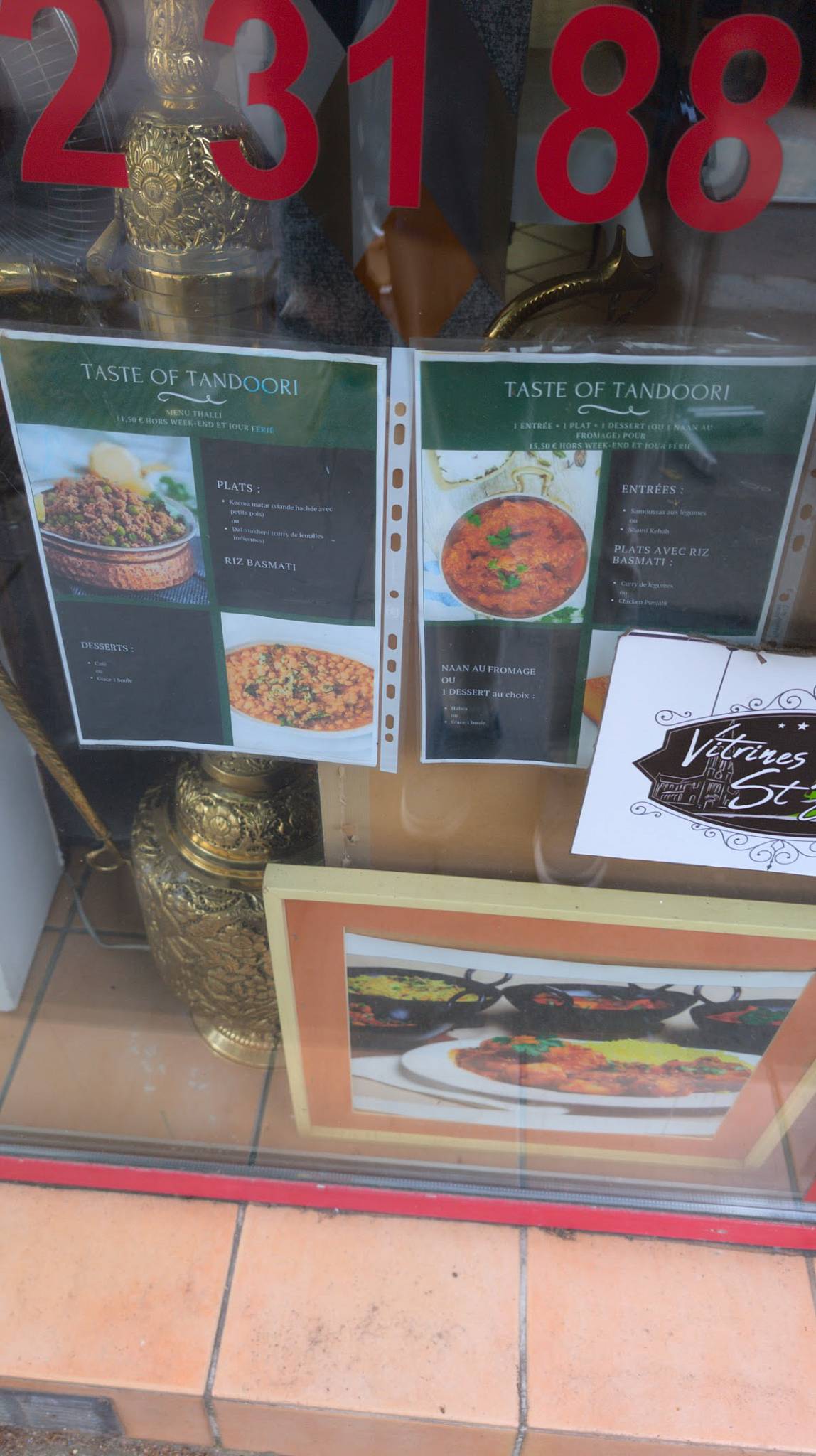 Taste of Tandoori меню
