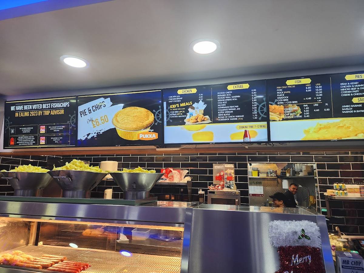 The Codfather Northolt меню