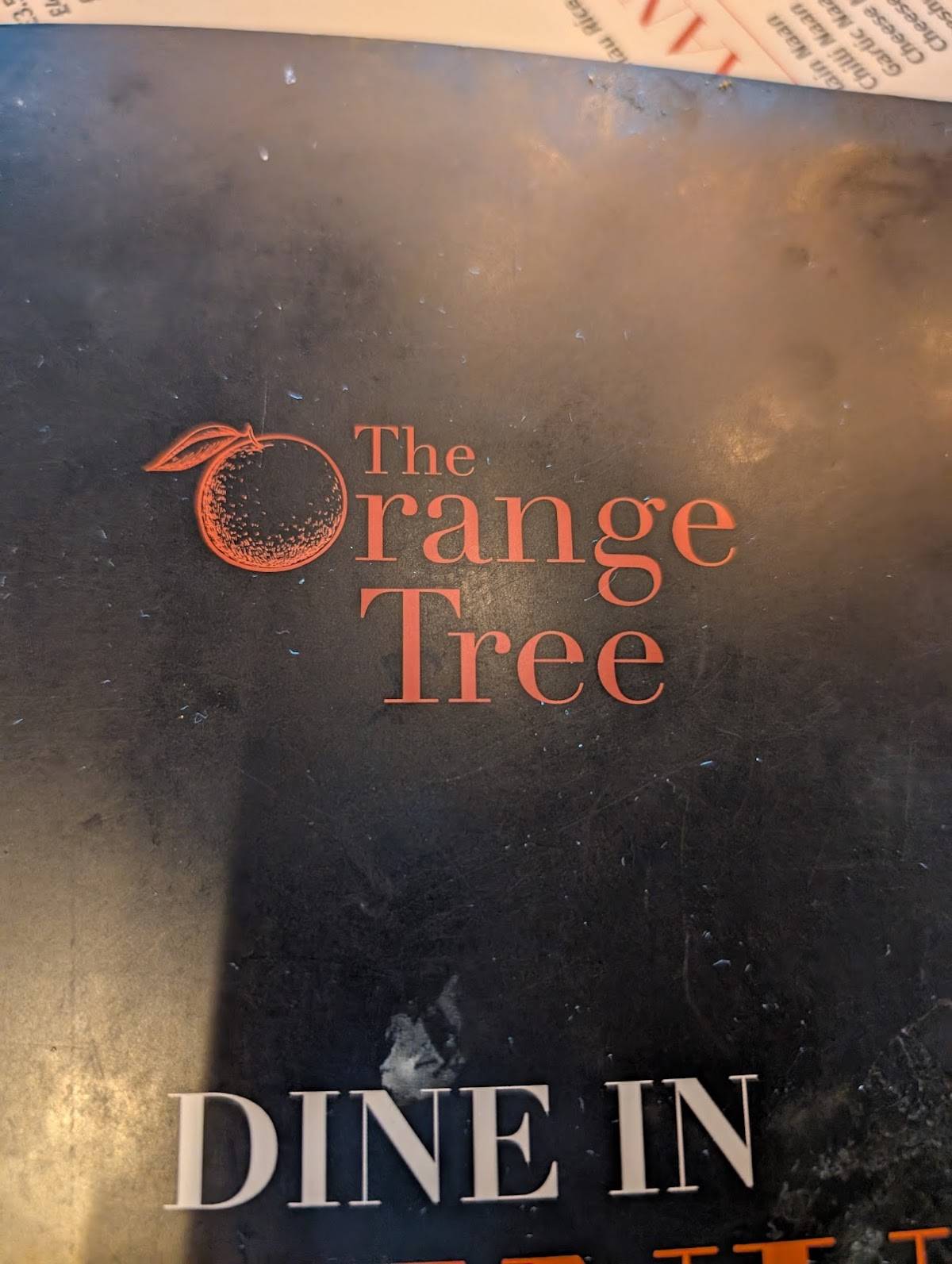 The Orange Tree меню