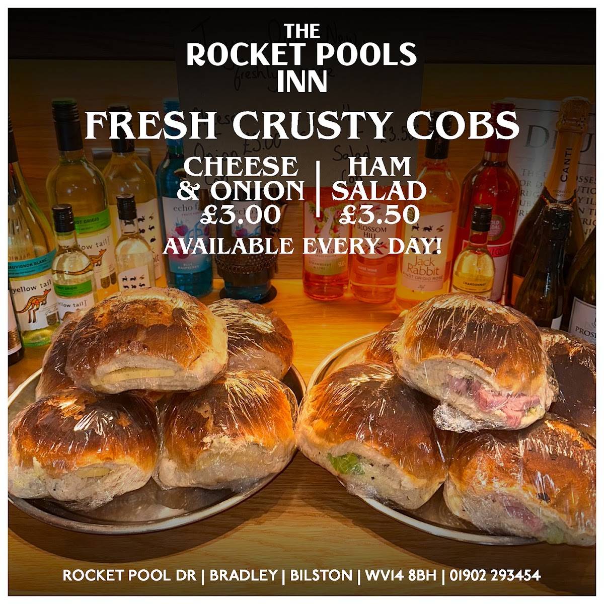 The Rocket Pools Inn меню