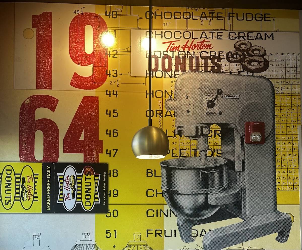 Tim Hortons меню