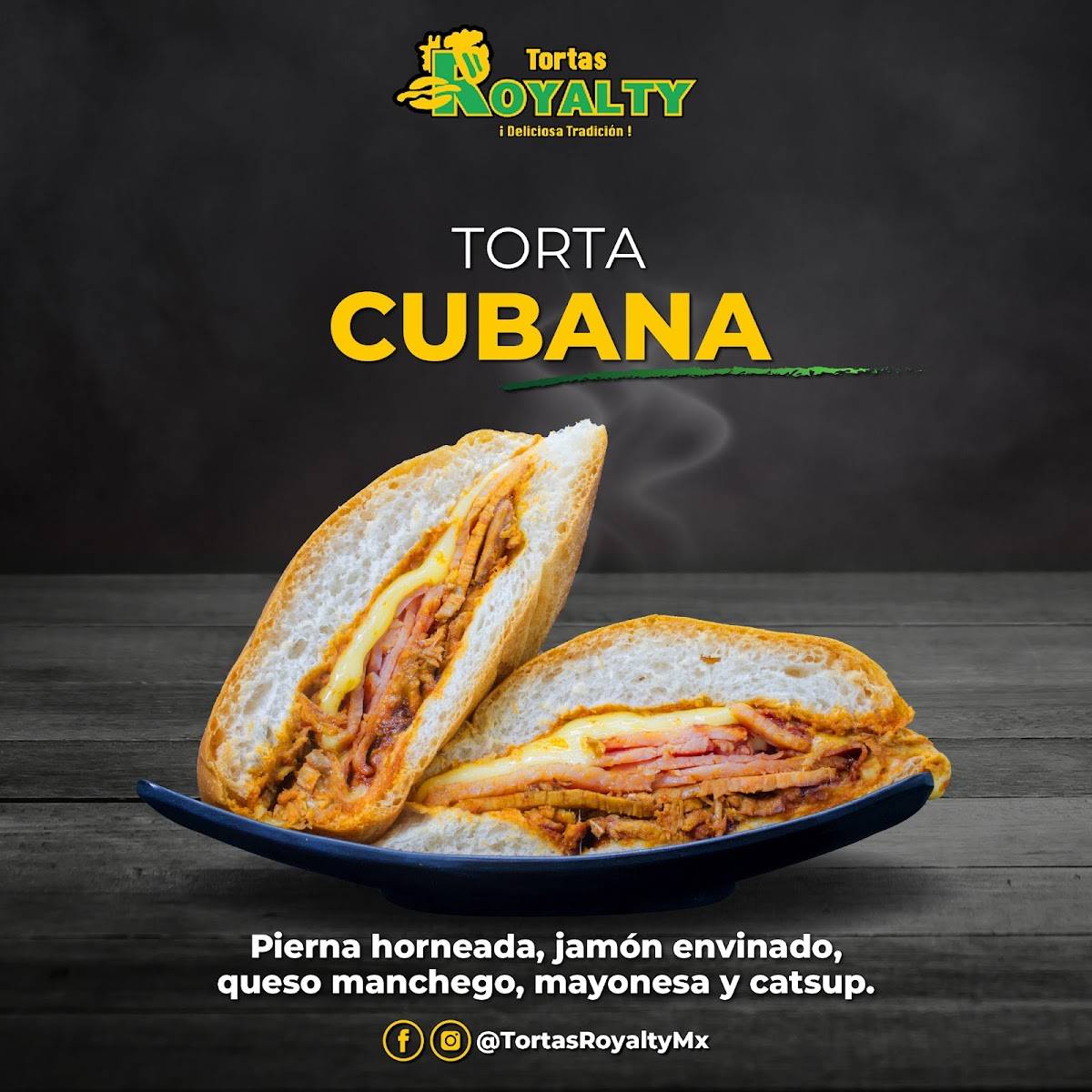 Tortas Royalty Suc. Plaza El Dorado меню