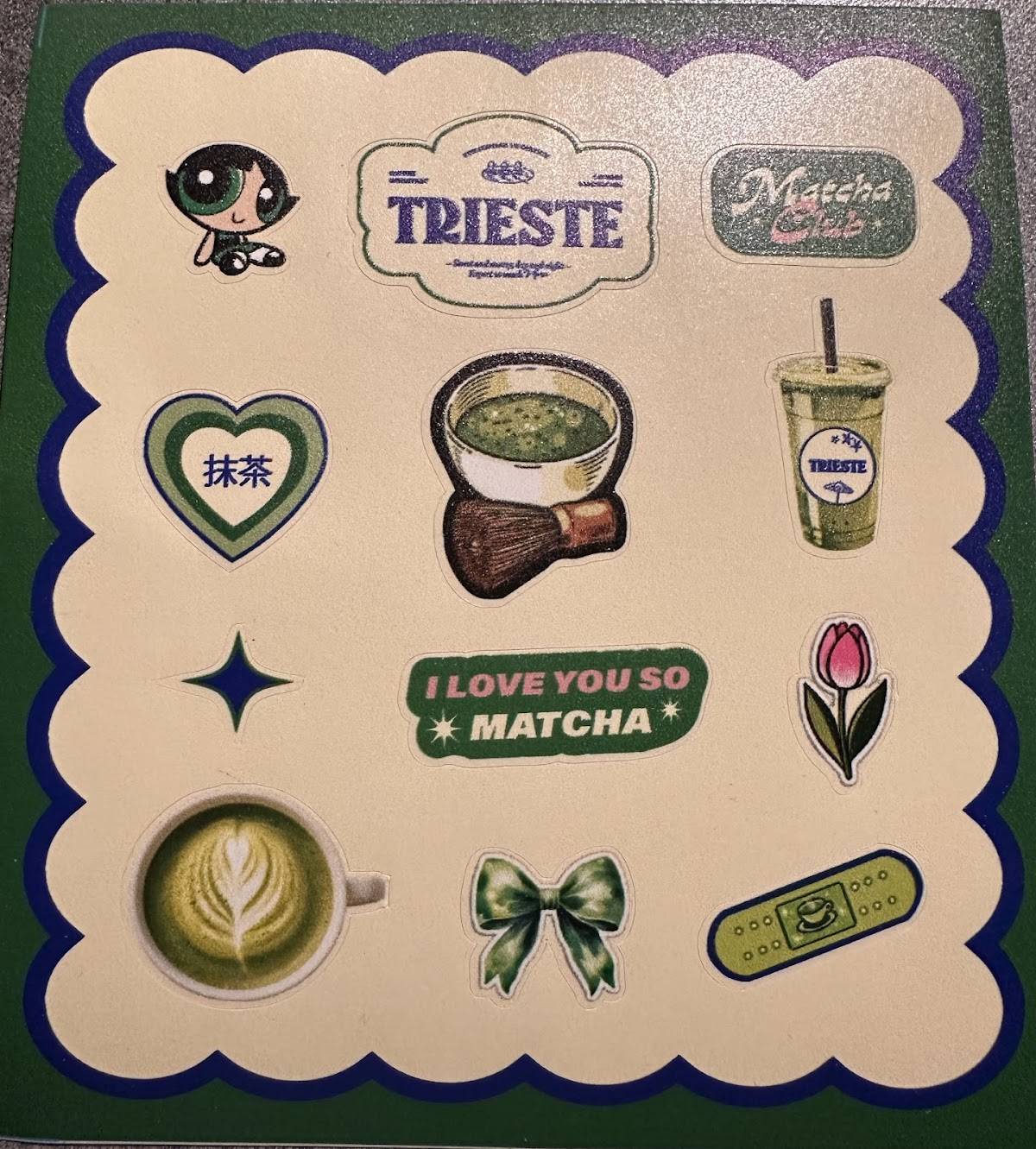 Trieste меню